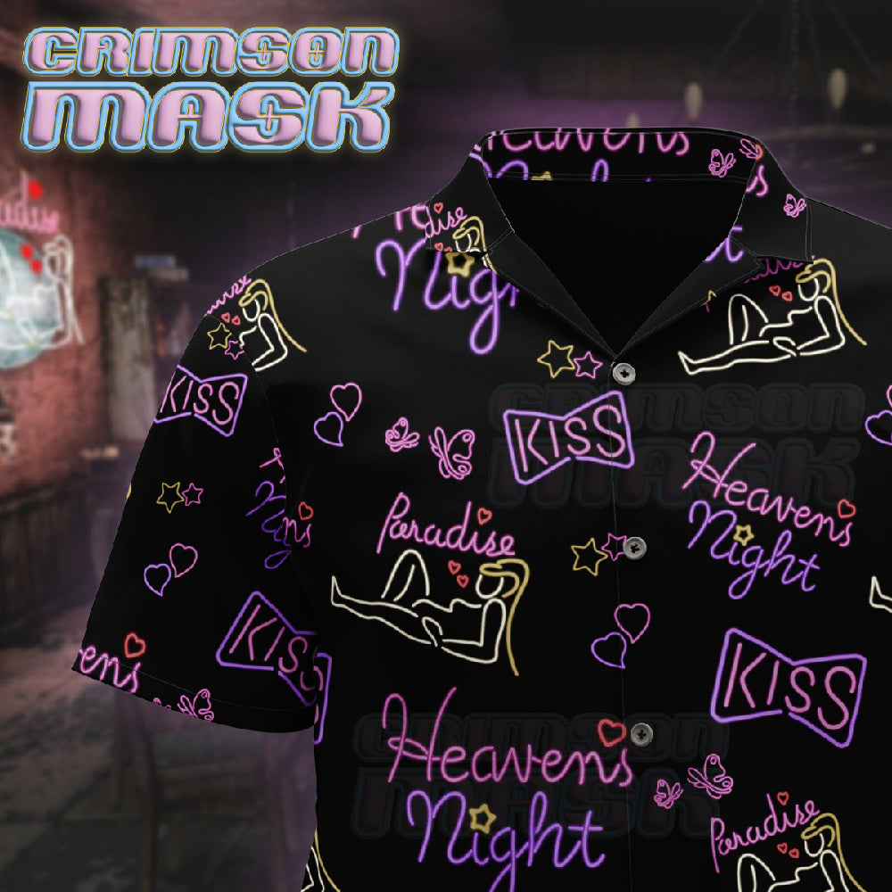 Silent Hill 2 Heaven's Night All Over Print Hawaiian Button Up Shirt