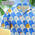 The Charming Hassaku Face Button-up